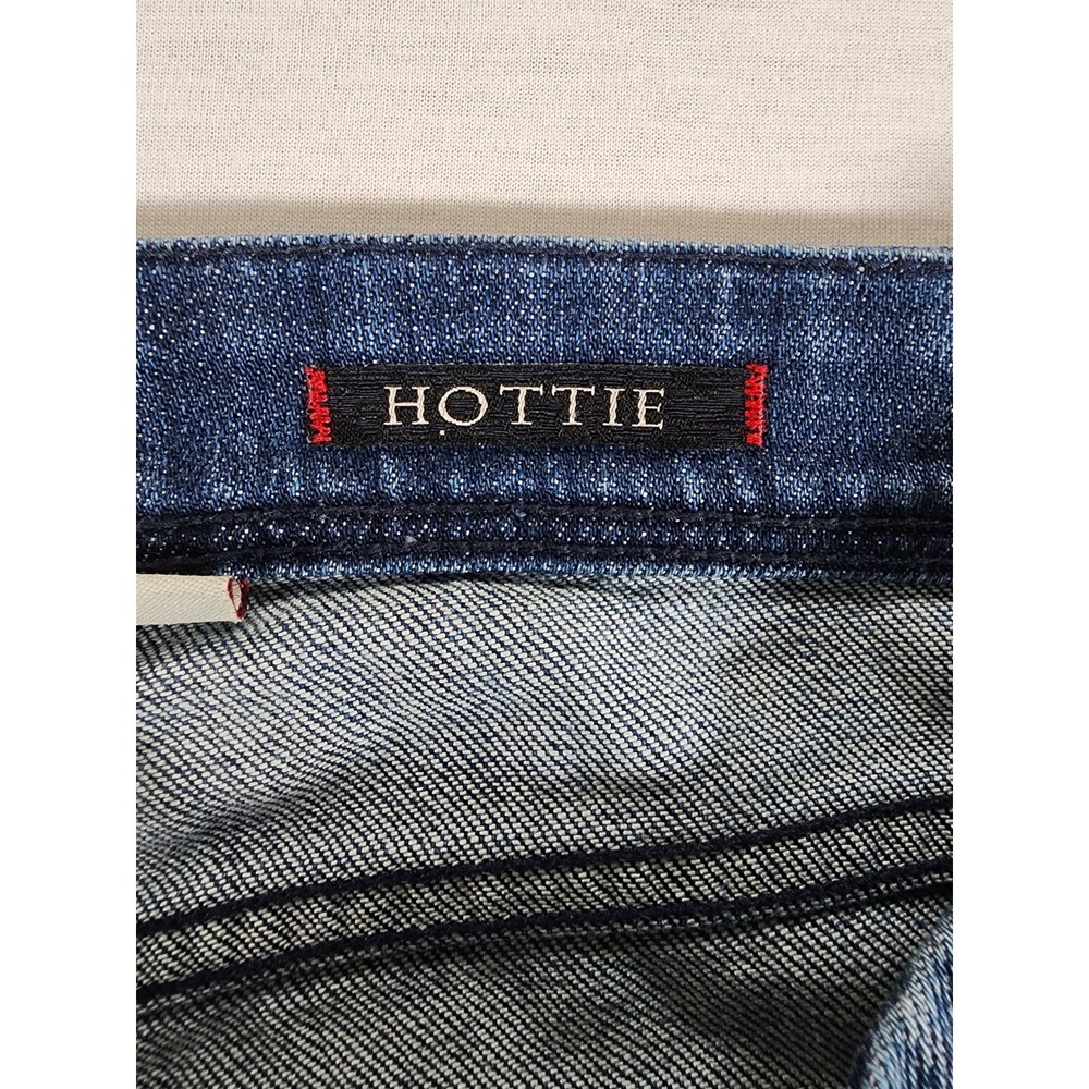 !iT Jeans Hottie Y2k Flare Women 32 Long Bootcut Blue Medium Wash Stretch Denim - Picture 8 of 10